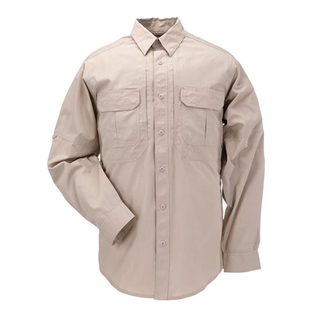 Men's 5.11 Long Sleeve Taclite Pro Shirts Khaki~1 3 Men's 5.11 Long Sleeve Taclite Pro Shirts Khaki~1