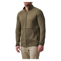 Men's 5.11 Stratos Full Zip Green