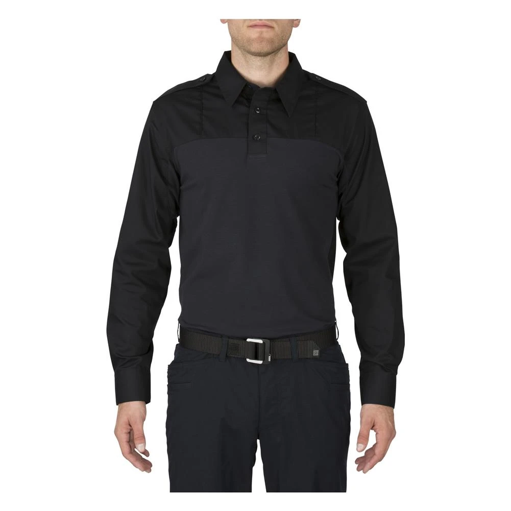 Men's 5.11 Taclite PDU Rapid Long Sleeve Shirt Navy 3 Men's 5.11 Taclite PDU Rapid Long Sleeve Shirt Navy