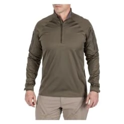 Men's 5.11 Waterproof Rapid Ops Shirt Green
