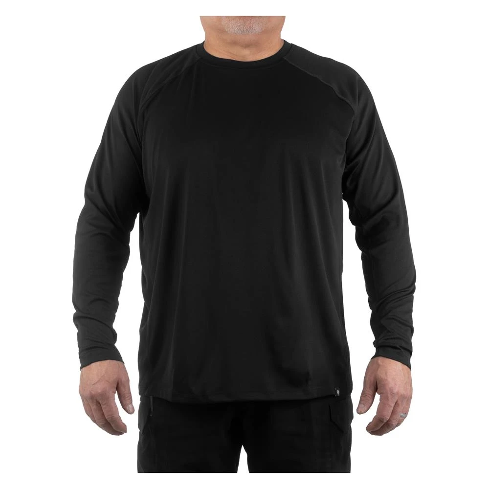 Men's First Tactical Performance Long Sleeve T-Shirt Black 3 Men's First Tactical Performance Long Sleeve T-Shirt Black