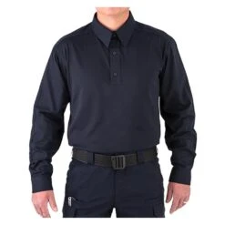 Men's First Tactical V2 Pro Long Sleeve Performance Shirt Navy~1