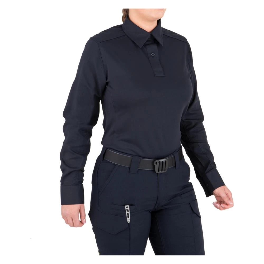 Women's First Tactical V2 Pro Long Sleeve Performance Shirt Navy~2 3 Women's First Tactical V2 Pro Long Sleeve Performance Shirt Navy~2