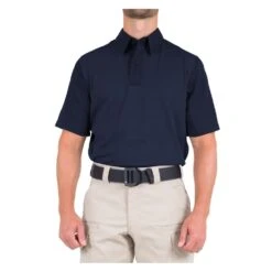 Men's First Tactical V2 Pro Performance Short Sleeve Shirt Navy