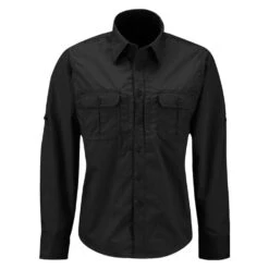 Women's Propper Long Sleeve Kinetic Shirt Black~2