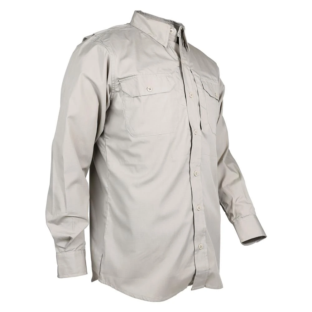 Men's TRU-SPEC 24-7 Series Long Sleeve Dress Shirt Khaki~1 3 Men's TRU-SPEC 24-7 Series Long Sleeve Dress Shirt Khaki~1