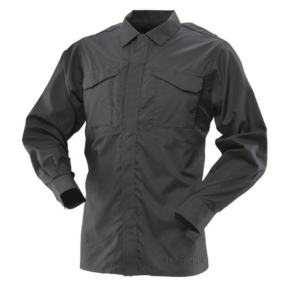 Men's TRU-SPEC 24-7 Series Ultralight Uniform Shirts Black 3 Men's TRU-SPEC 24-7 Series Ultralight Uniform Shirts Black