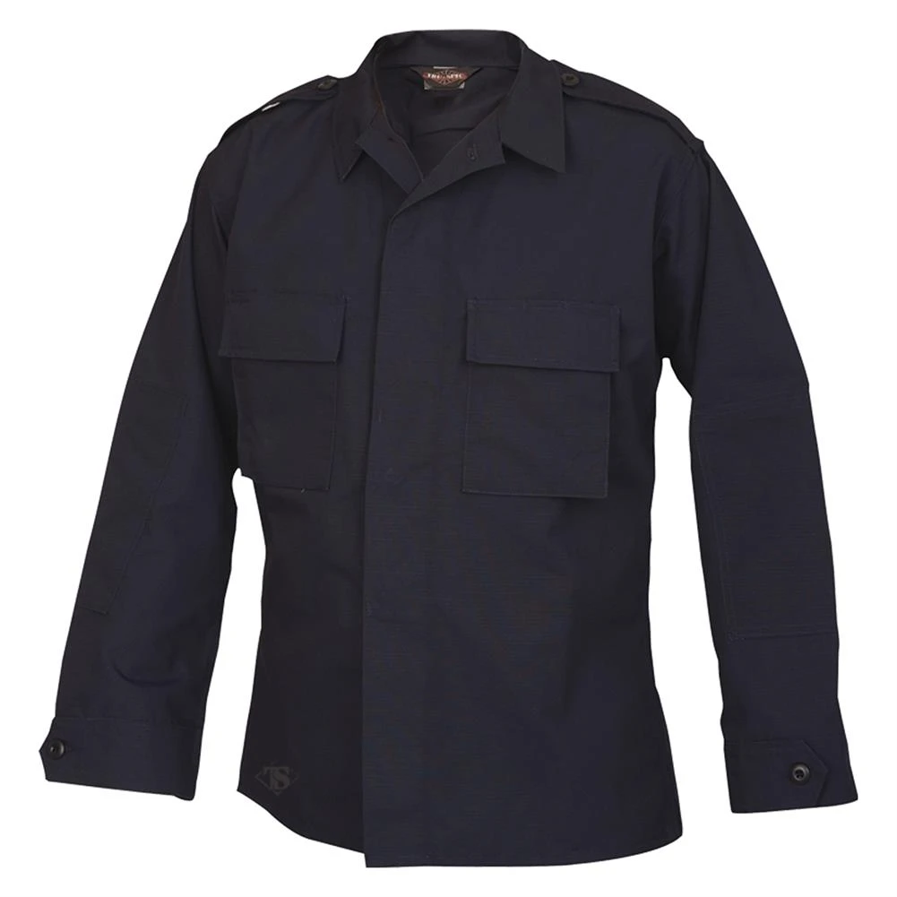 Men's TRU-SPEC Poly / Cotton Ripstop Tactical Shirt Navy 3 Men's TRU-SPEC Poly / Cotton Ripstop Tactical Shirt Navy