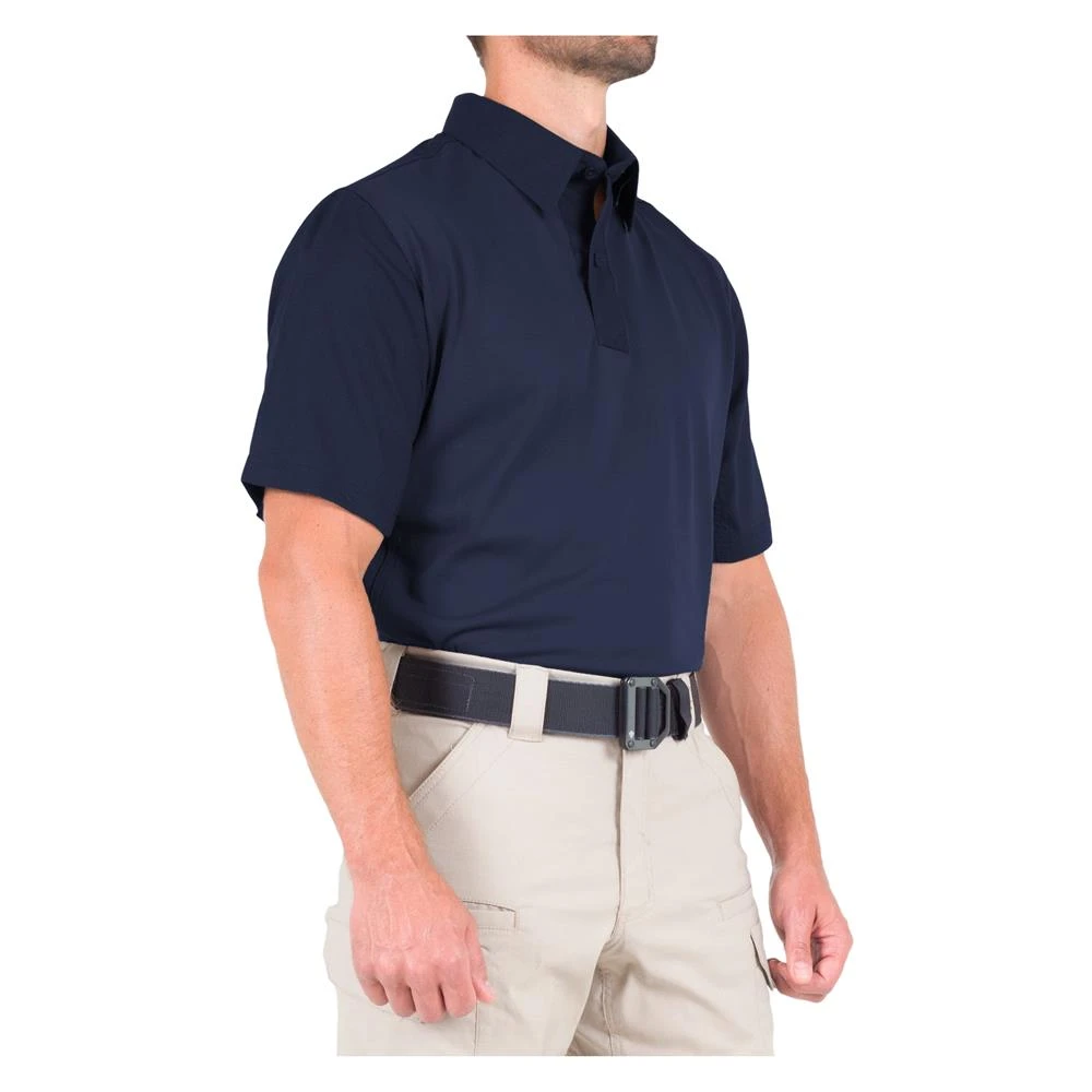 Men's First Tactical V2 Pro Performance Short Sleeve Shirt Navy 4 Men's First Tactical V2 Pro Performance Short Sleeve Shirt Navy - Image 2