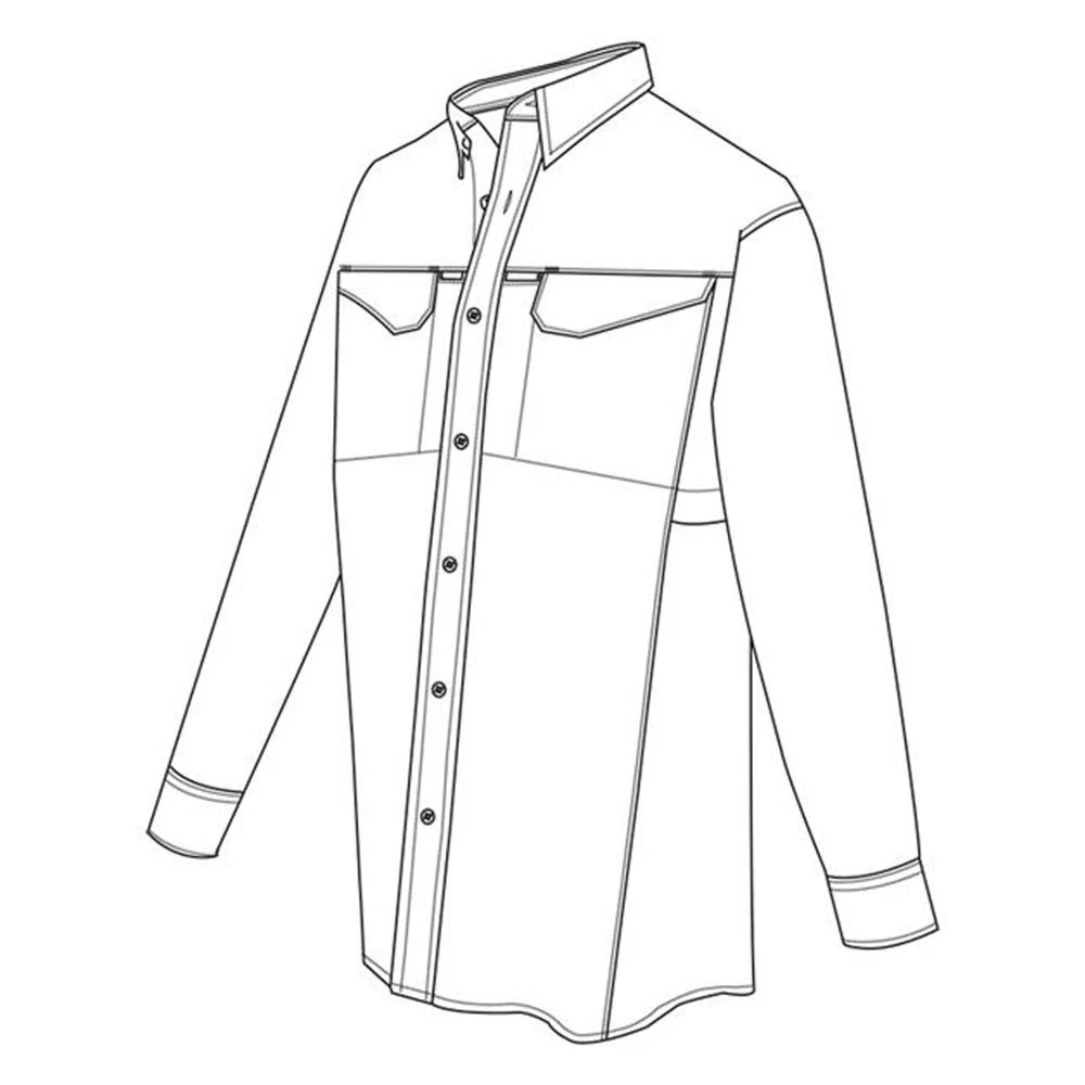 Men's TRU-SPEC 24-7 Series Ultralight LS Field Shirts Khaki 4 Men's TRU-SPEC 24-7 Series Ultralight LS Field Shirts Khaki - Image 2