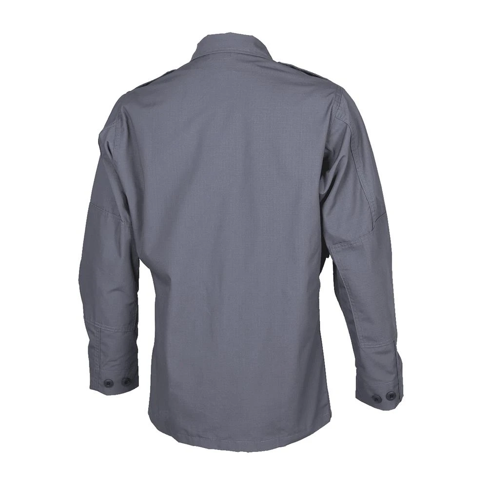 Men's TRU-SPEC Poly / Cotton Ripstop Long Sleeve Tactical Shirt Gray 4 Men's TRU-SPEC Poly / Cotton Ripstop Long Sleeve Tactical Shirt Gray - Image 2