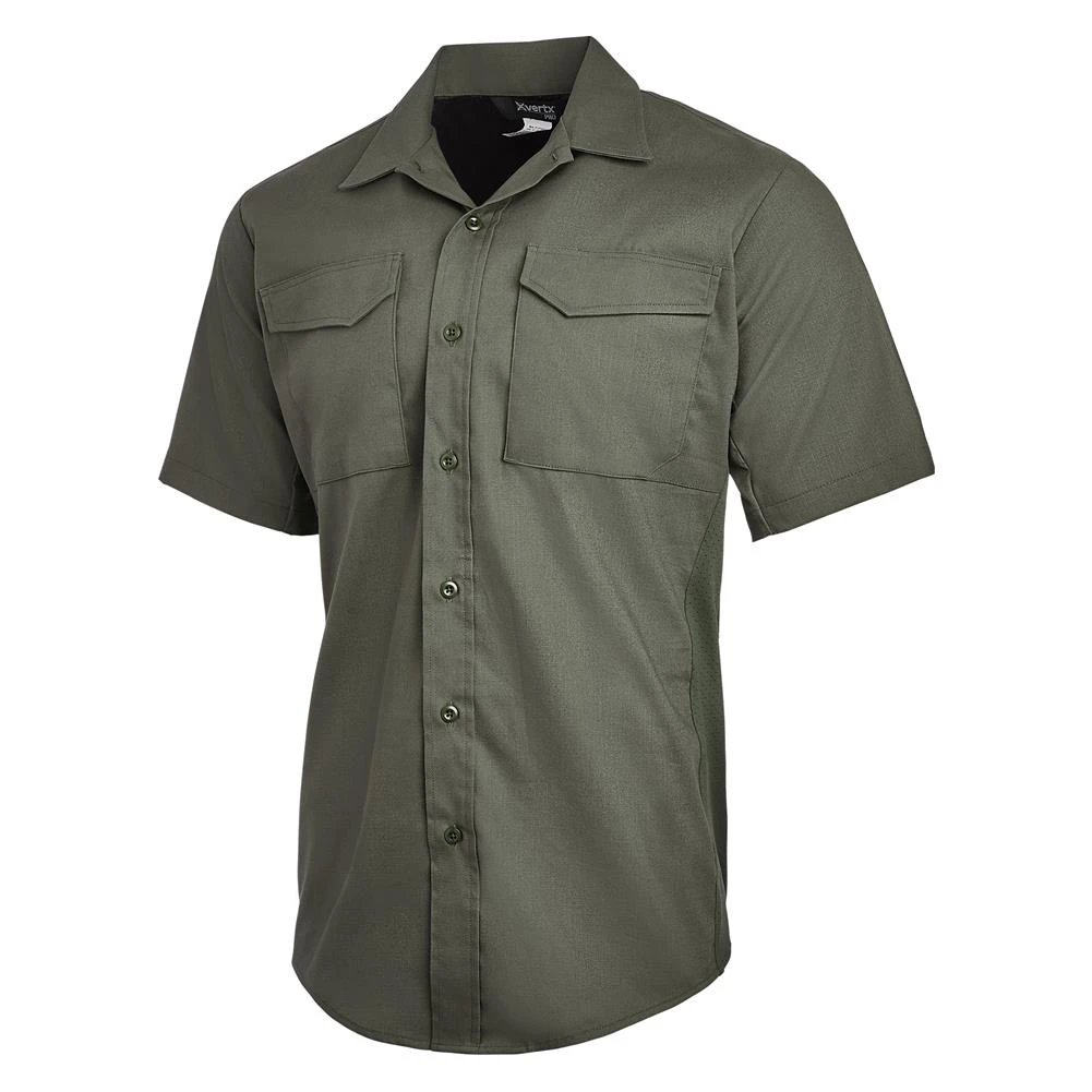 Men's Vertx Phantom Flex Tactical Shirt Green 4 Men's Vertx Phantom Flex Tactical Shirt Green - Image 2