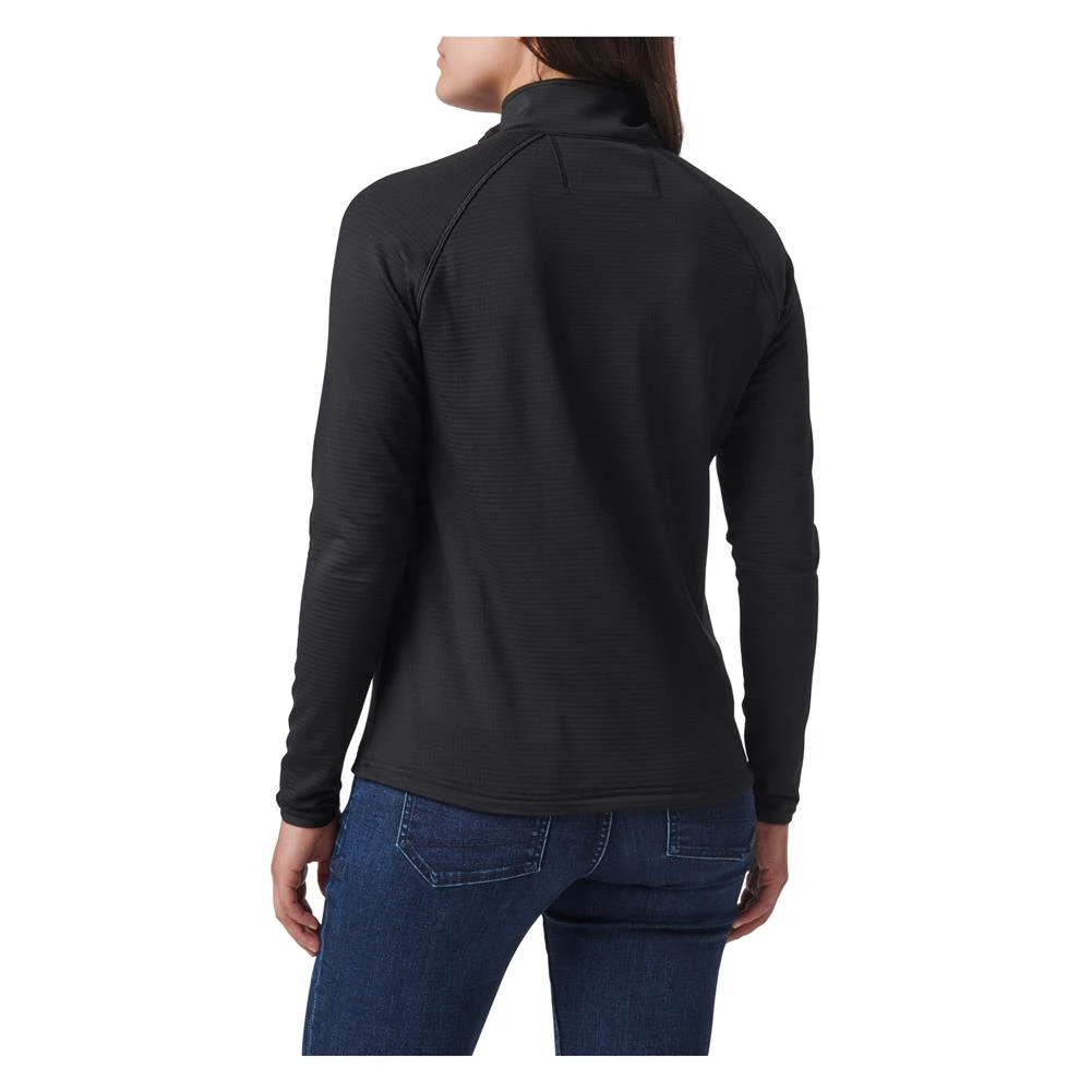 Women's 5.11 Stratos Full Zip Black~2 5 Women's 5.11 Stratos Full Zip Black~2 - Image 3