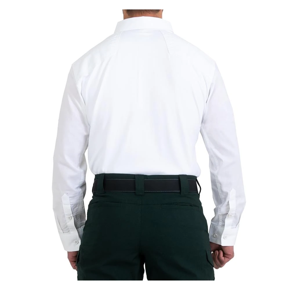 Men's First Tactical V2 Pro Long Sleeve Performance Shirt White 5 Men's First Tactical V2 Pro Long Sleeve Performance Shirt White - Image 3