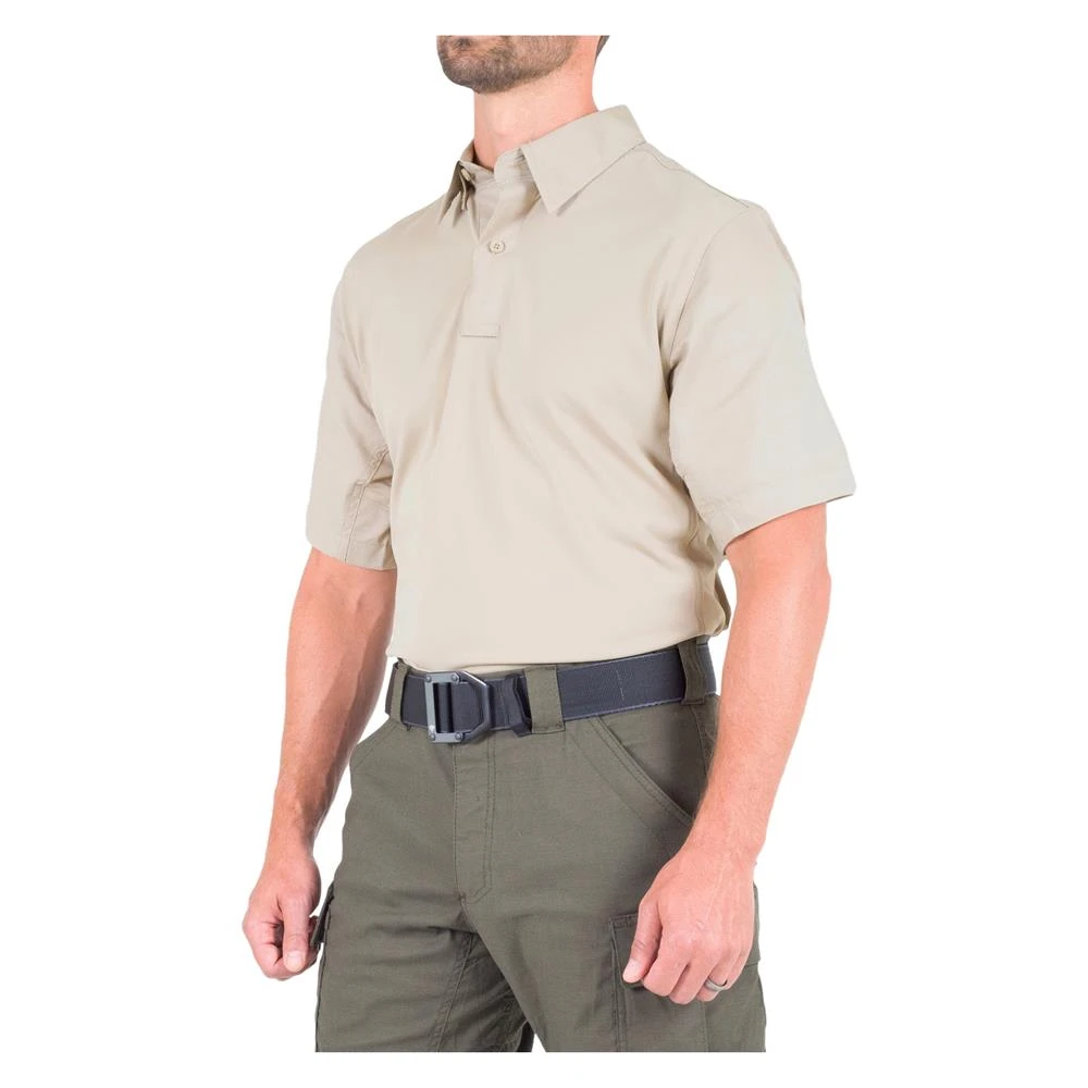 Men's First Tactical V2 Pro Performance Short Sleeve Shirt Tan 5 Men's First Tactical V2 Pro Performance Short Sleeve Shirt Tan - Image 3