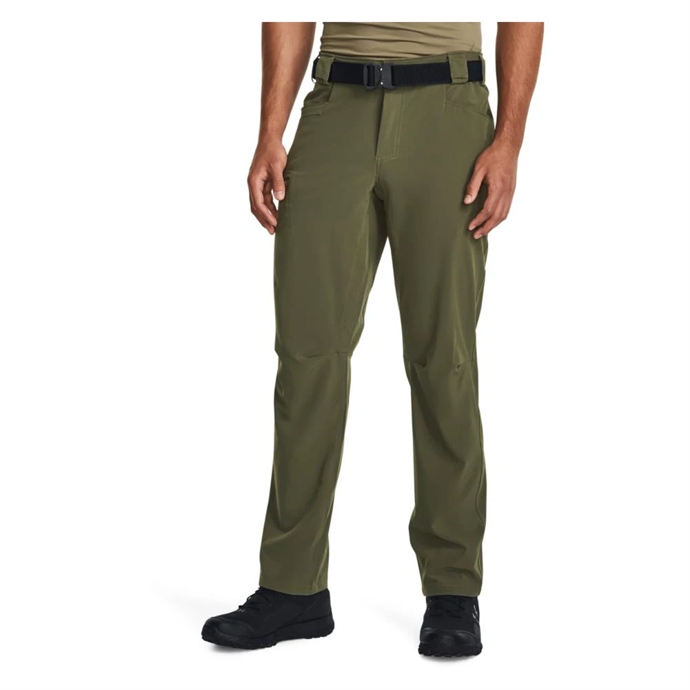 Men's Under Armour Defender Pants Green 5 Men's Under Armour Defender Pants Green - Image 3