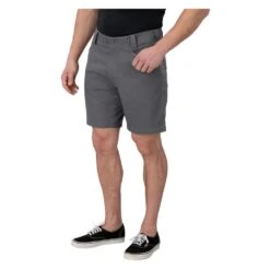 Men's Vertx 8.5" Cutback Shorts Gray -Carhartts Shop 2 1001 vertx 8 5 cutback shorts spine gray