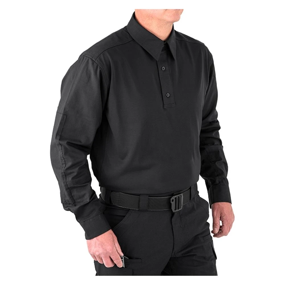 Men's First Tactical V2 Pro Long Sleeve Performance Shirt Black 6 Men's First Tactical V2 Pro Long Sleeve Performance Shirt Black - Image 4