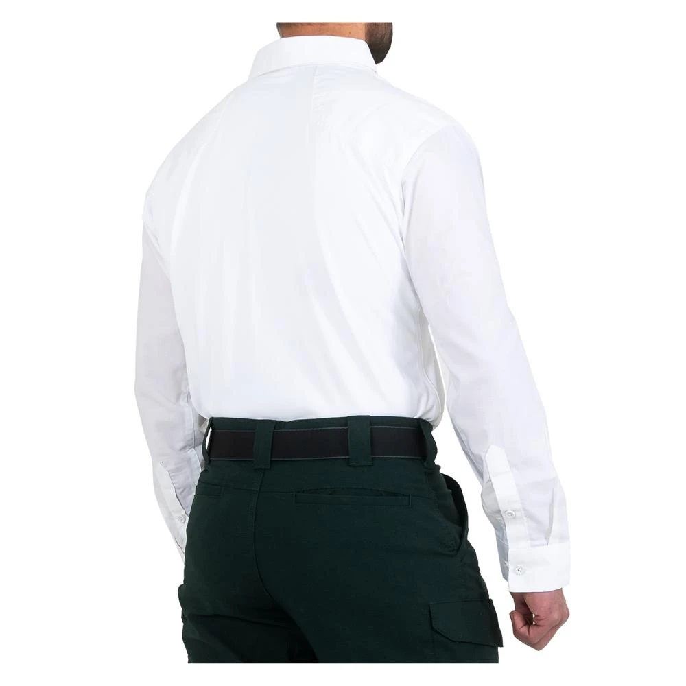 Men's First Tactical V2 Pro Long Sleeve Performance Shirt White 6 Men's First Tactical V2 Pro Long Sleeve Performance Shirt White - Image 4