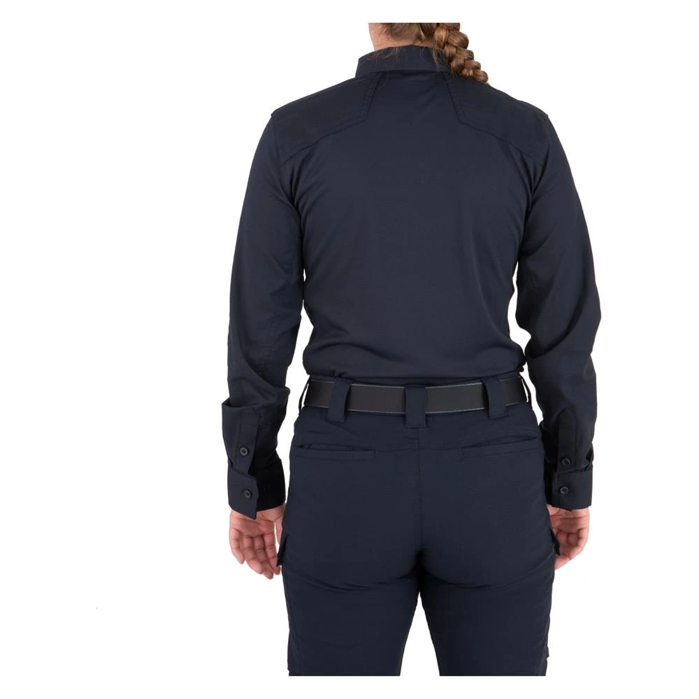 Women's First Tactical V2 Pro Long Sleeve Performance Shirt Navy~2 7 Women's First Tactical V2 Pro Long Sleeve Performance Shirt Navy~2 - Image 5